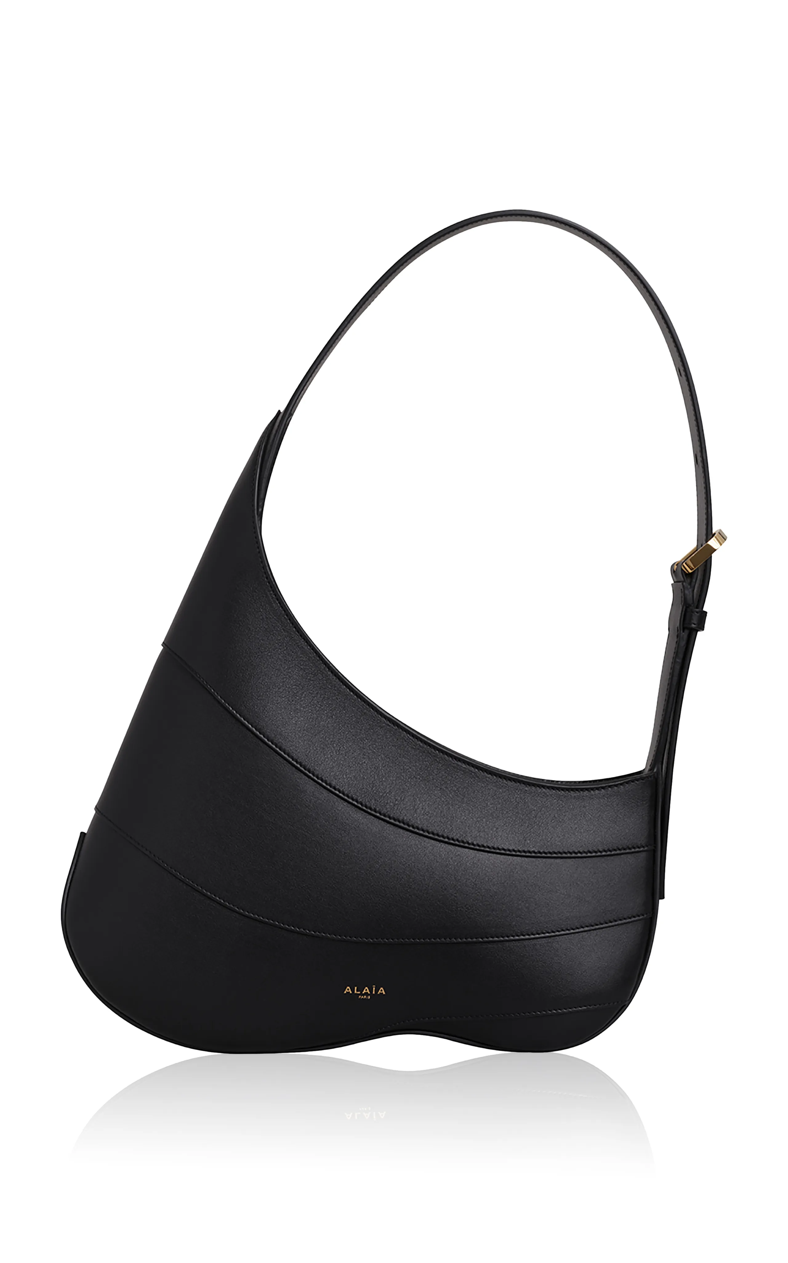 ALAÏA Djinn Leather Shoulder Bag