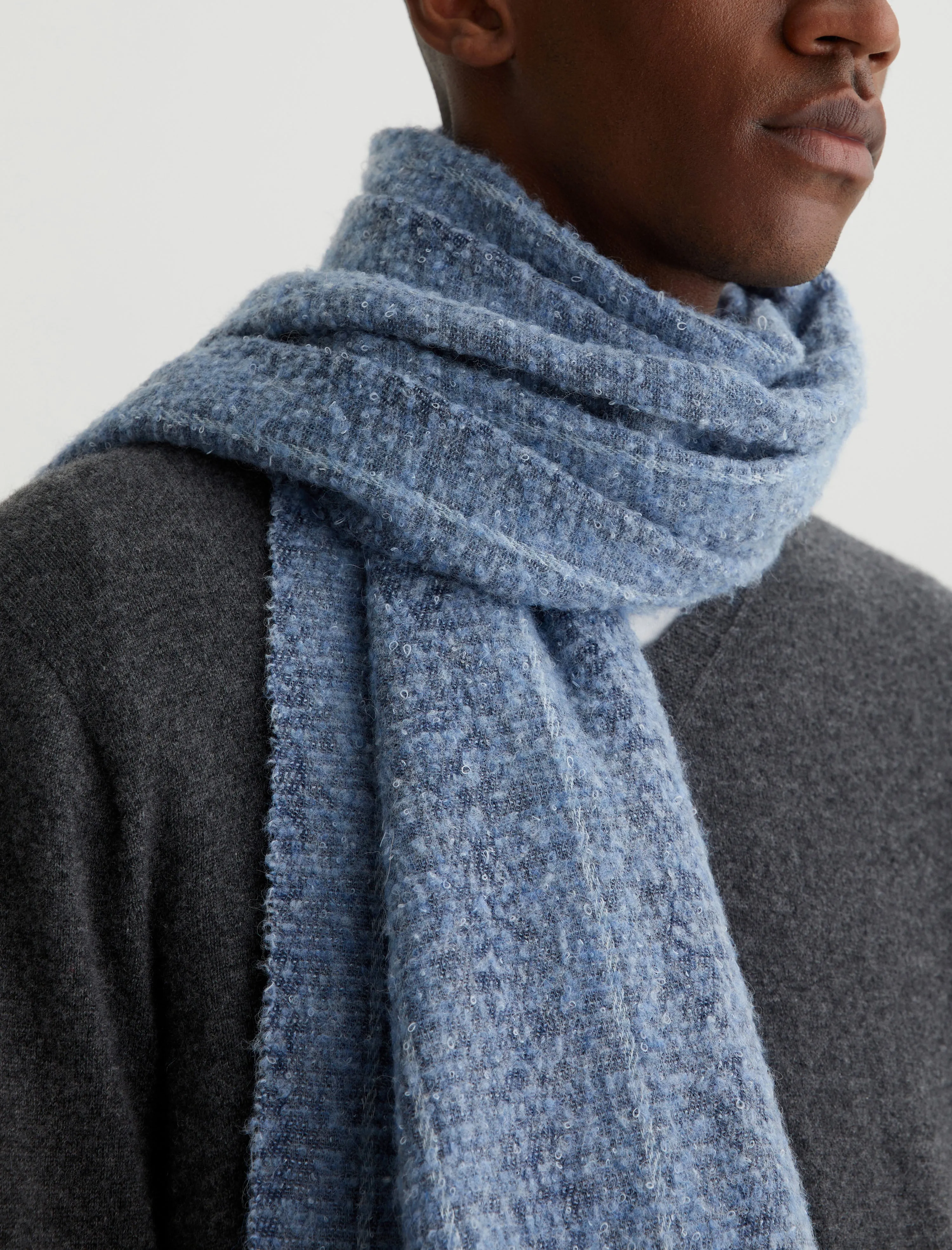     Arden Scarf   Recycled Denim Scarf  