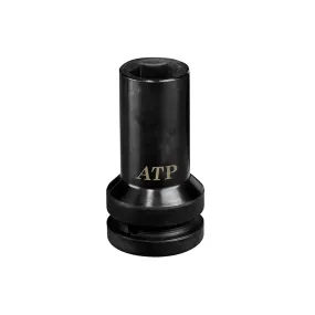 ATP Z-12M37T Dado De Impacto Estándar De Pared Delgada De 37mm, 6 Puntos, Impulsor Cuadrado De 3/4”