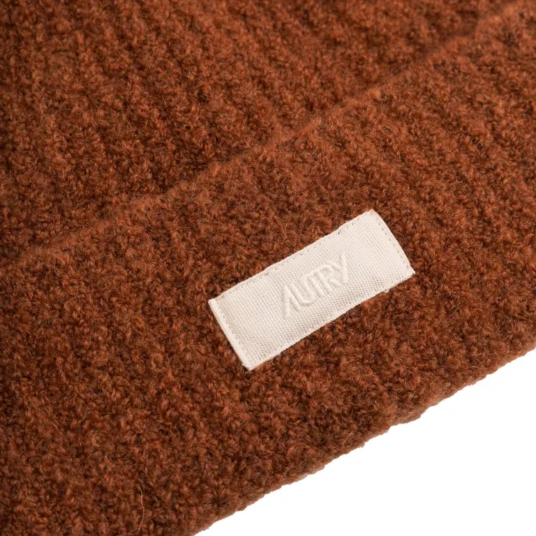 Autry Wool Beanie Rust