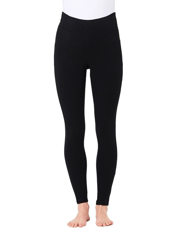 Basic Ankle Leggings in Black