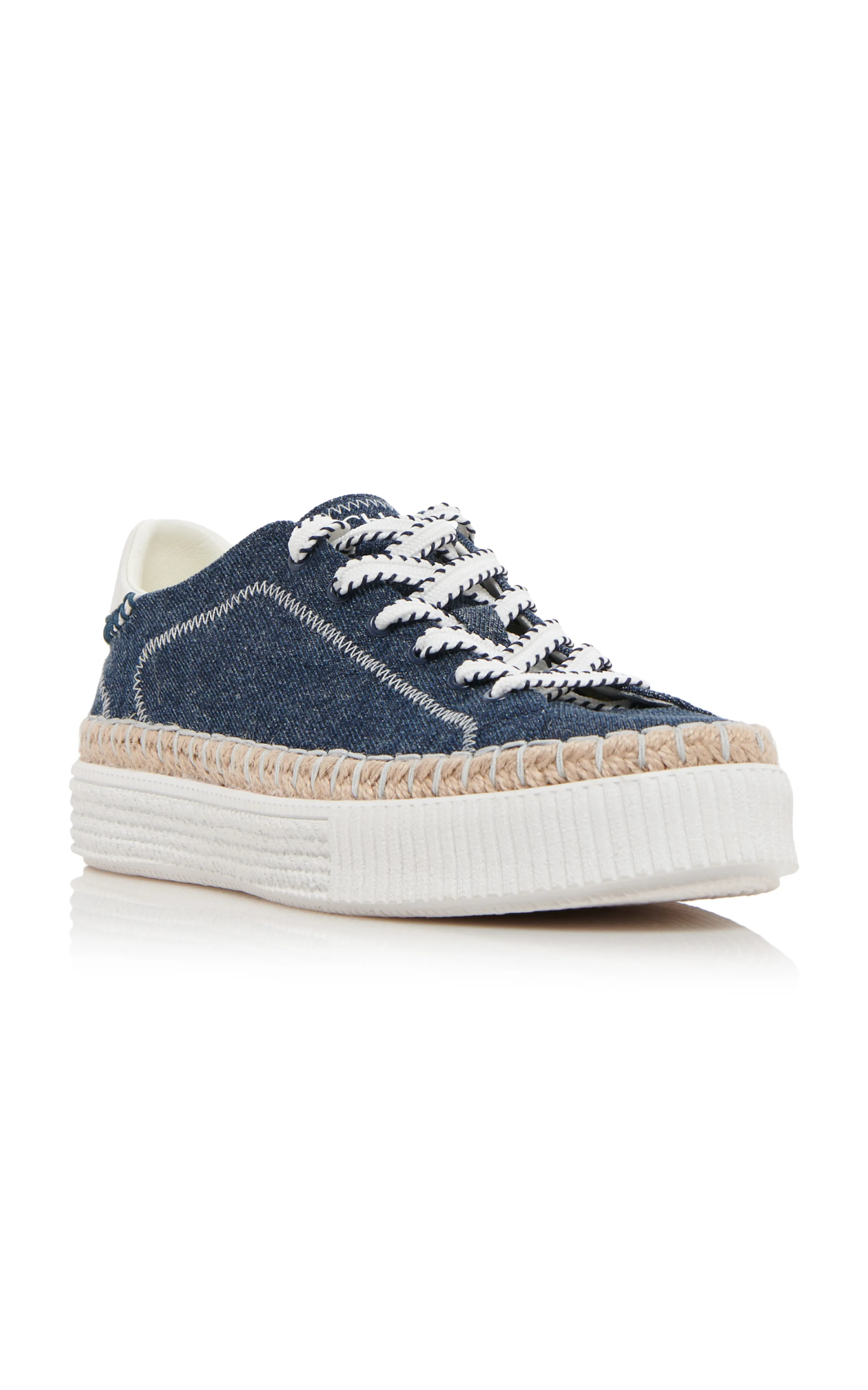 Chloé Telma Denim Sneakers