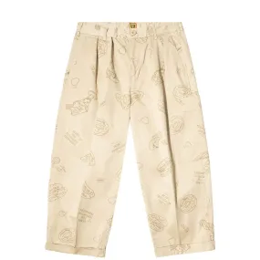 CROPPED PANTS Beige