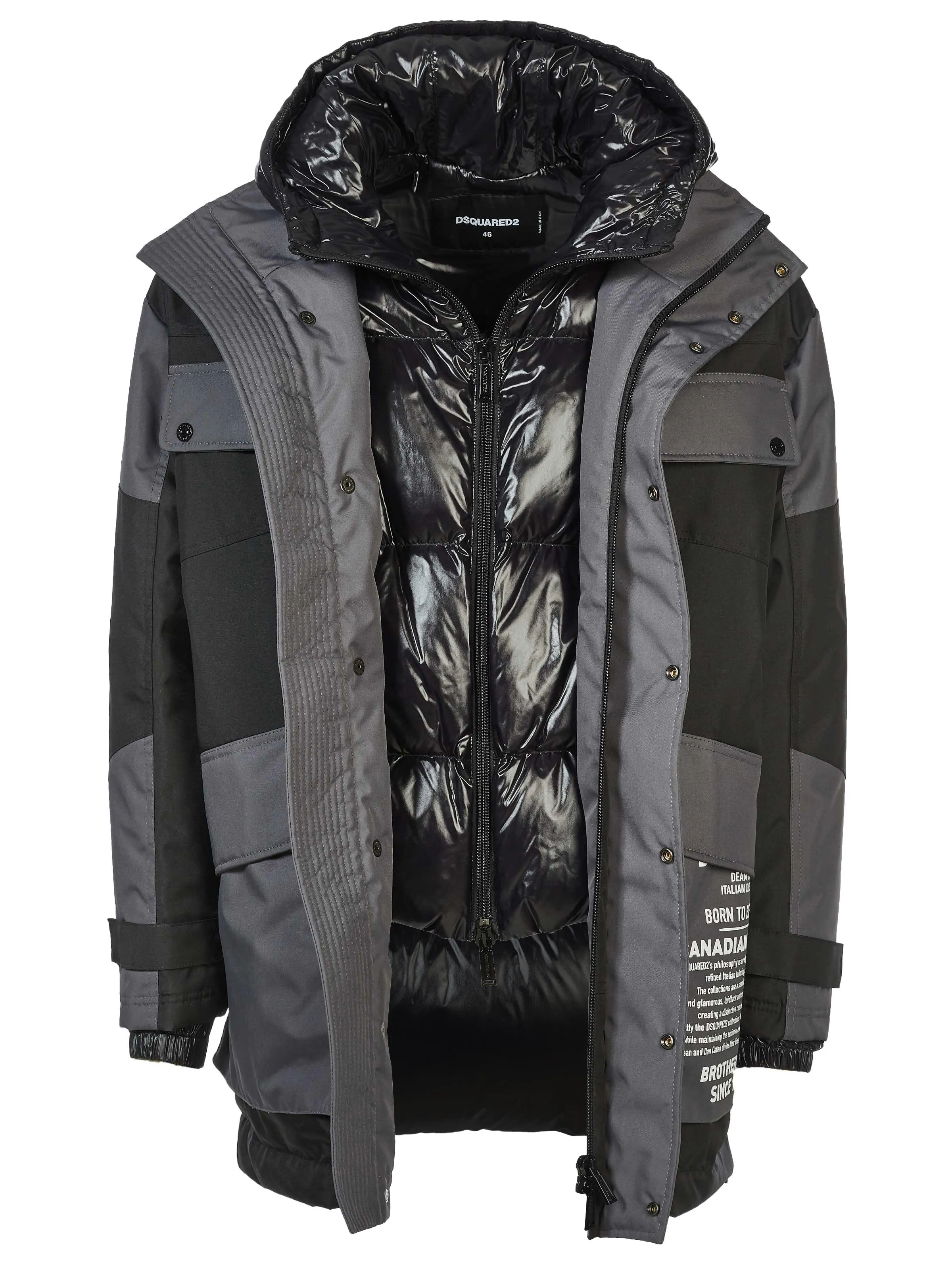 Dsquared2 Coat black