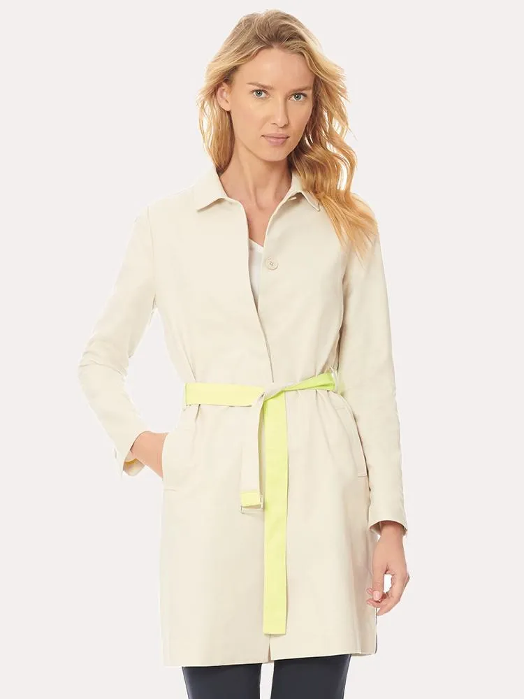     ECRU  Twill Trench Coat    