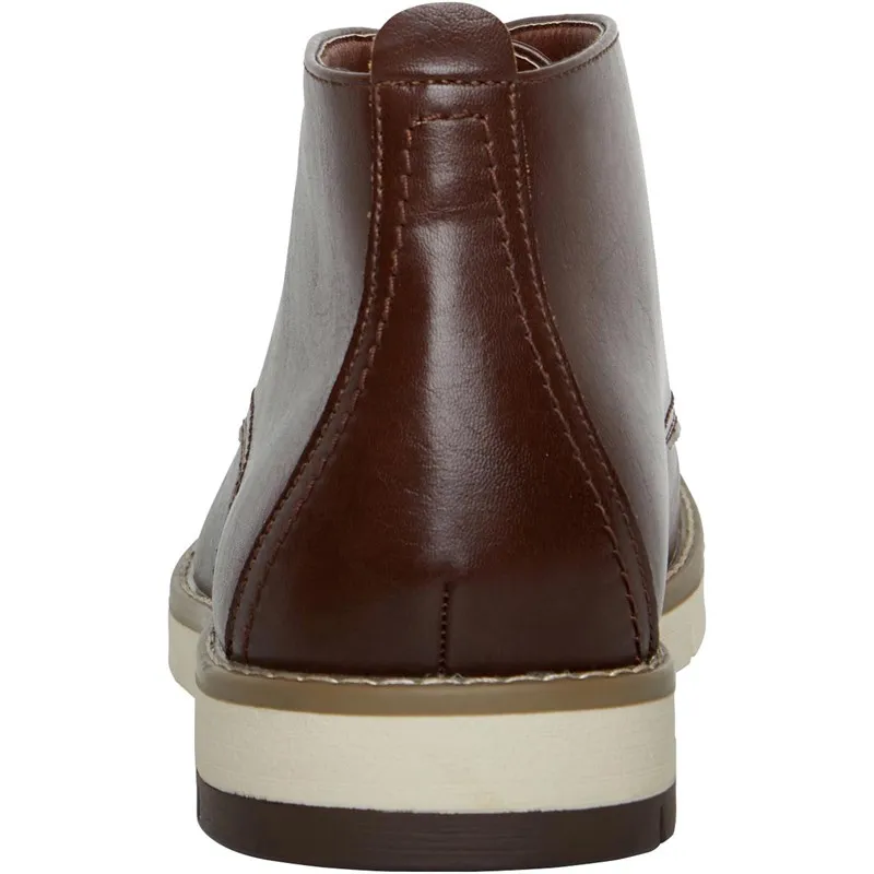 Fluid Mens Boots Brown