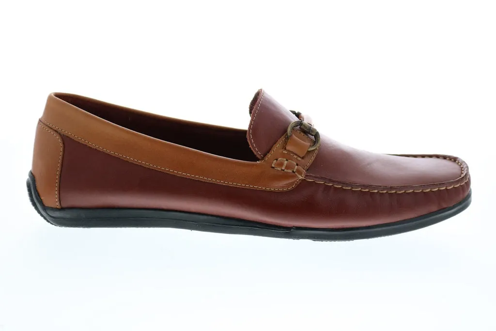 Giorgio Brutini Torino 479324 Mens Brown Loafers & Slip Ons Moccasin Shoes