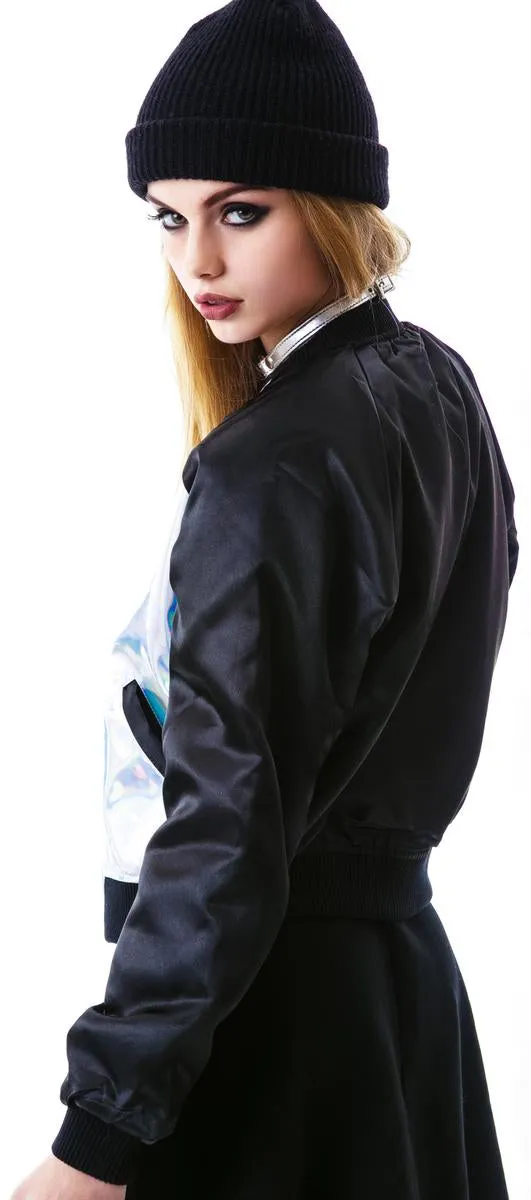 Holo Bomber Jacket-