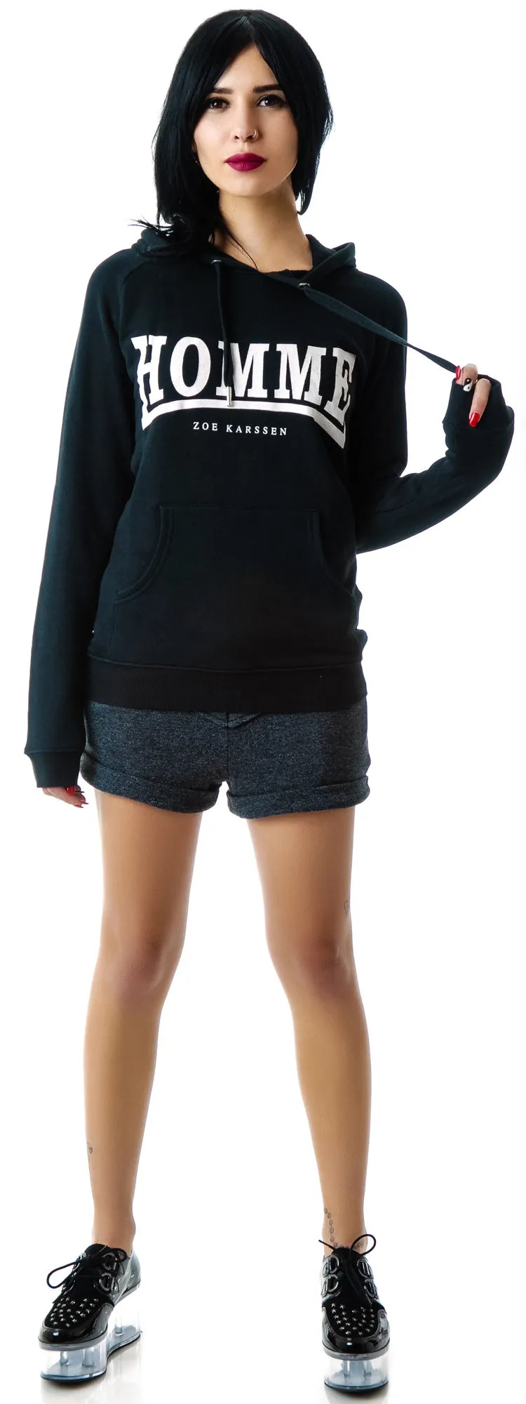 Homme Pullover Hoodie-
