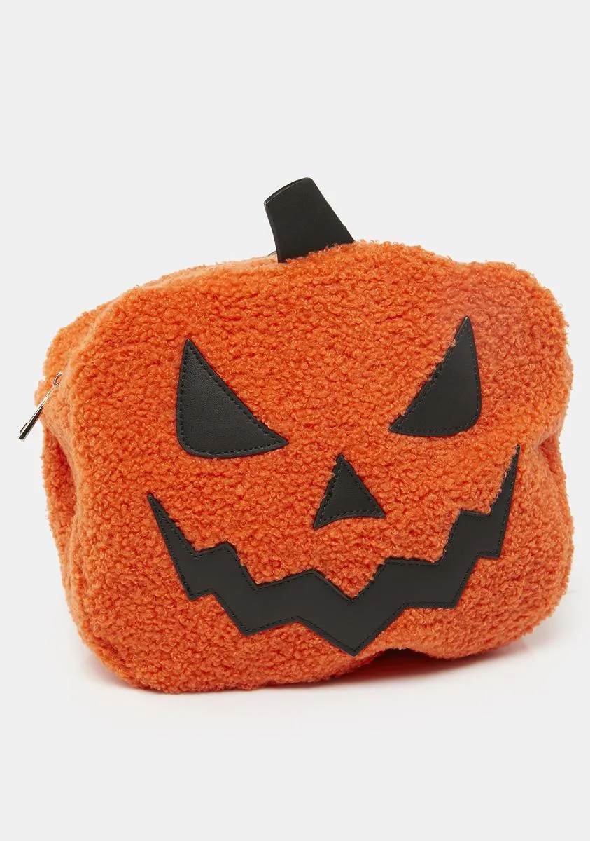 Let's Get Lit Pumpkin Backpack-