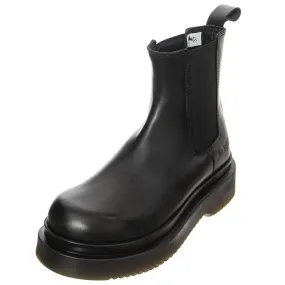 MR BOOTS Womens T 08 Smooth Greasy Black Boots