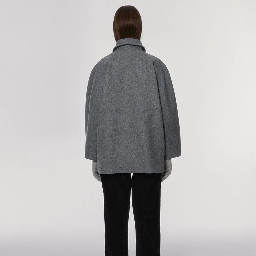    Nothing Written - Cambridge Half Coat - Grey