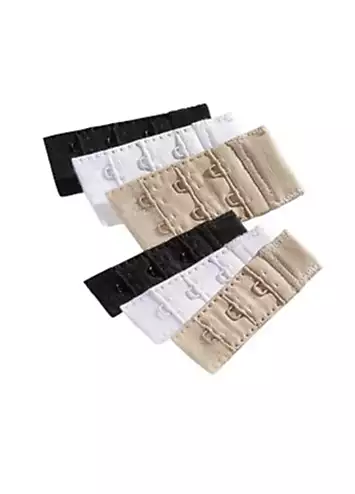 Pack of 6 Bra Extensions by LASCANA | Grattan