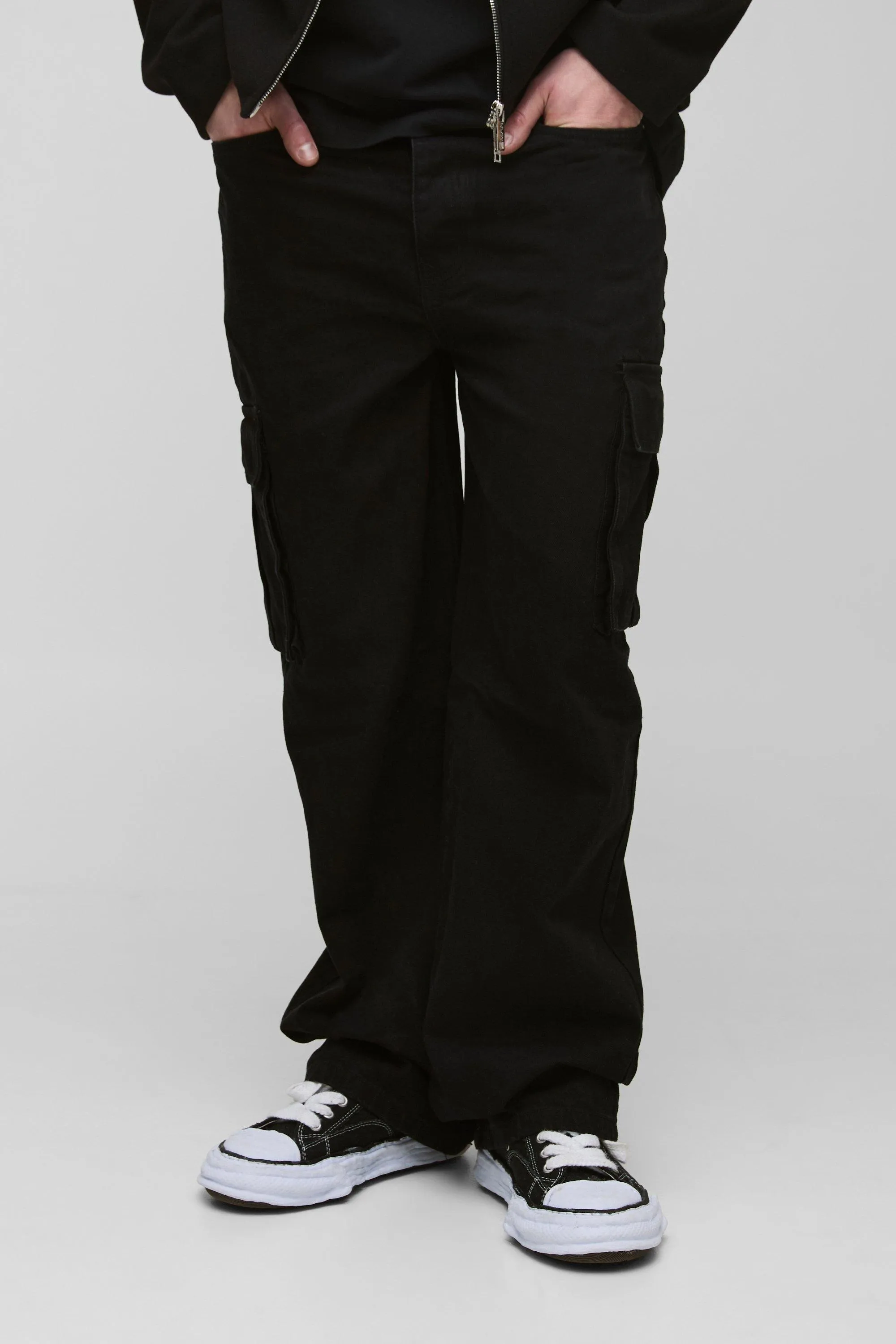 Tall Relaxed Rigid Cargo Jeans