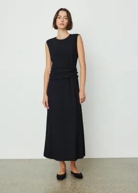 Toteme -  Wool Crepe Band Dress - Dress