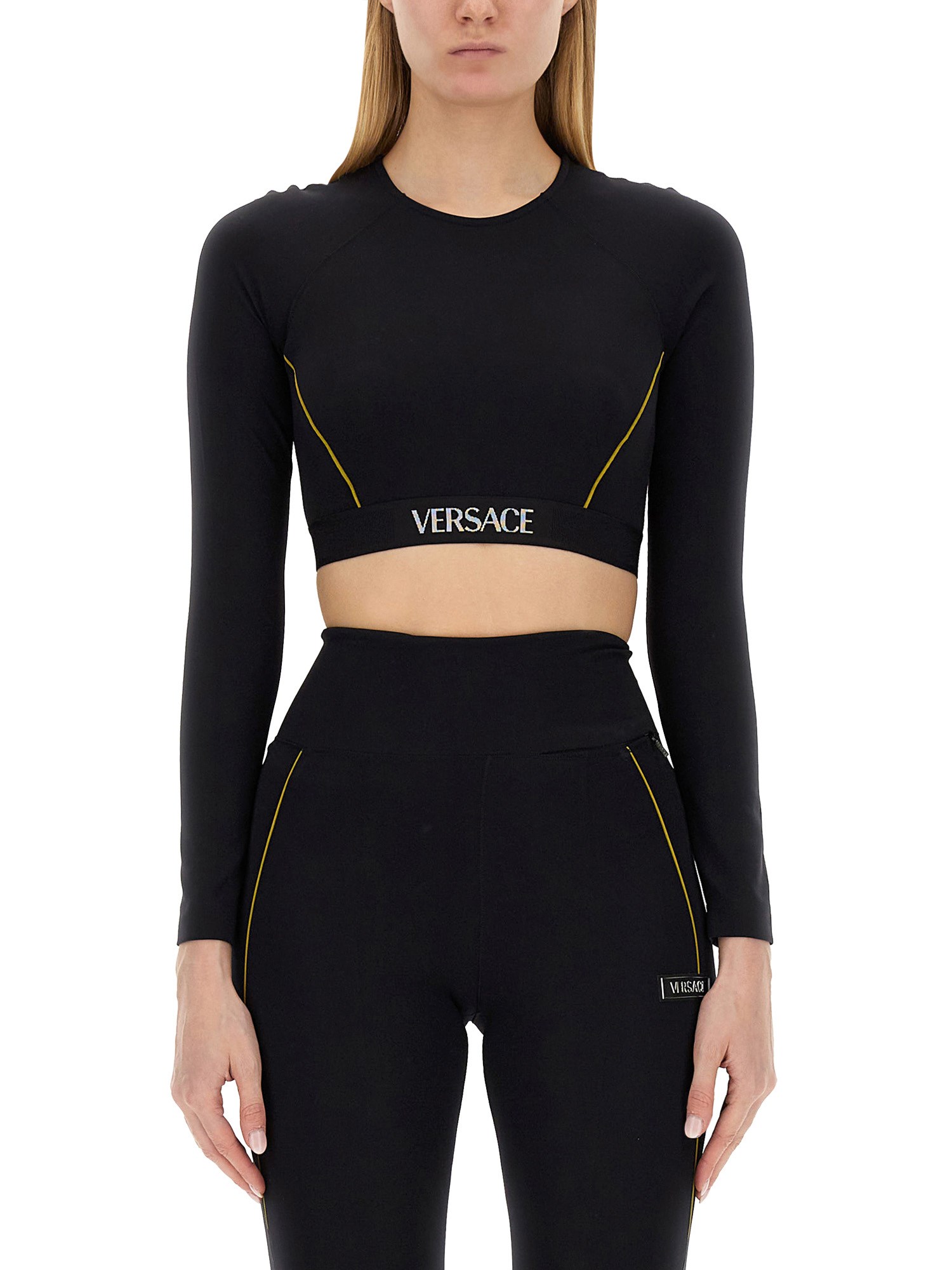 VERSACE    TOPS WITH LOGO