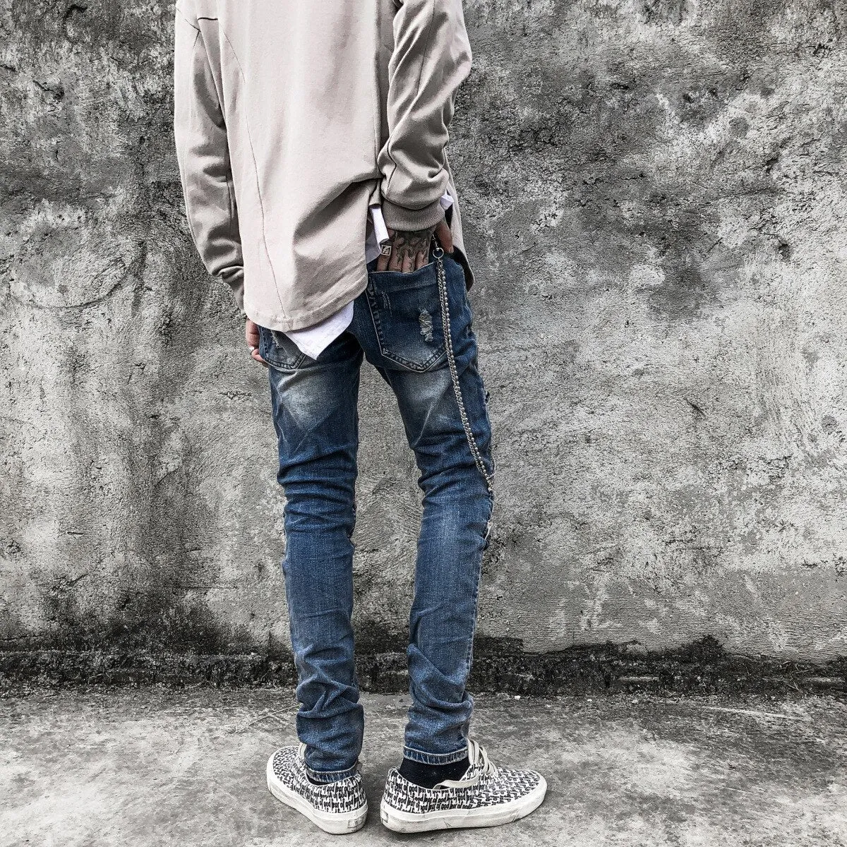 ZA26 Biker Skinny Jeans